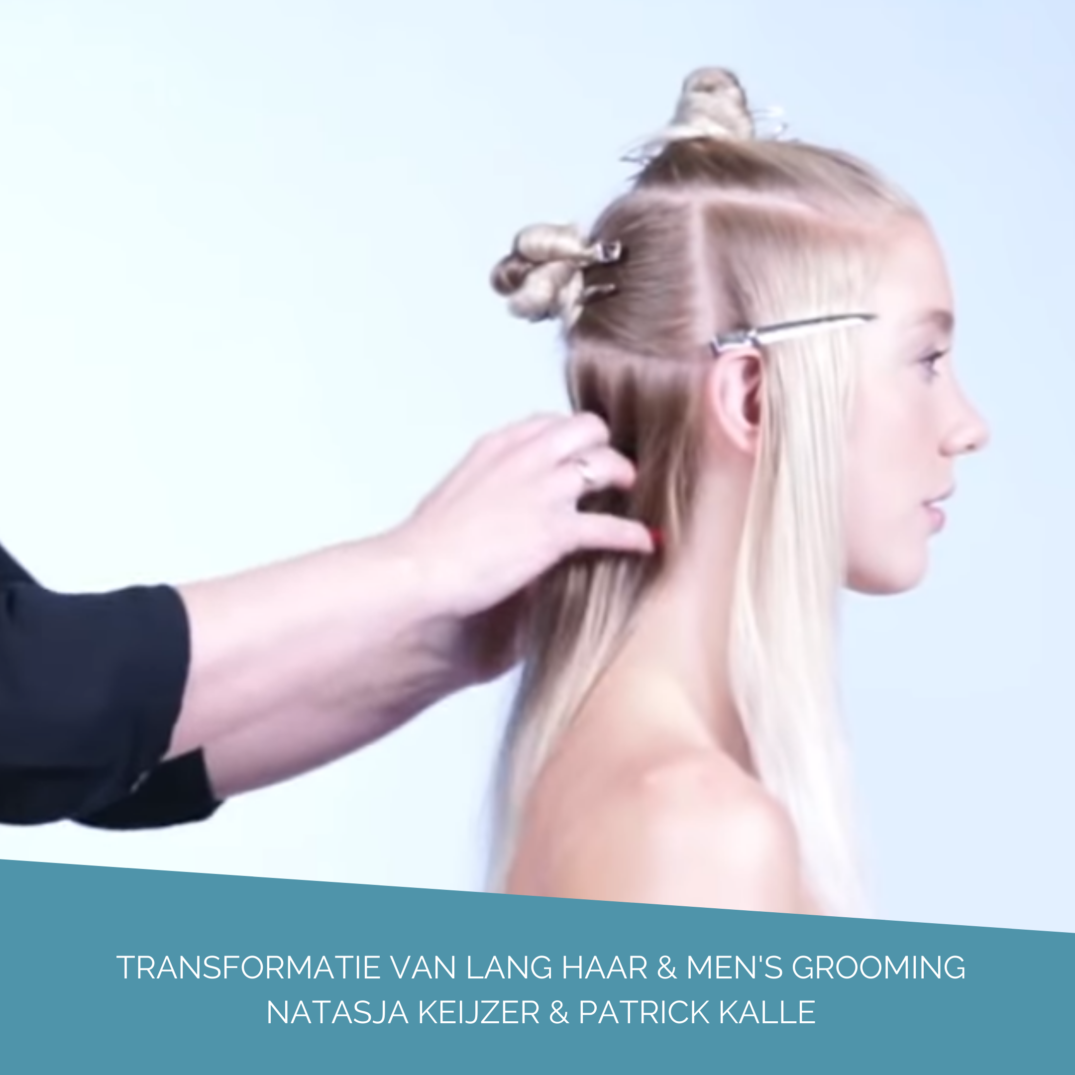 Video 'Transformatie van lang haar & men's grooming'